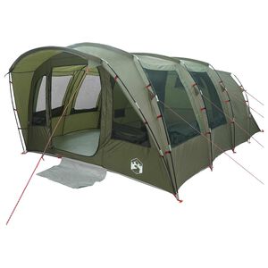 vidaXL Tenda a tunnel Verde Oliva 435 x 320 x 187 cm