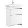 vidaXL Set di mobili per il bagno Bianco 61 x 40 x 84,5 cm