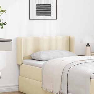 vidaXL Orecchia della Testata Crema 40,5 x 40,5 x 4 cm PVC