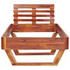 vidaXL Giroletto in Legno Massello di Acacia 100x200 cm