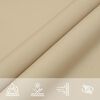 vidaXL Parasole a Vela in Tela Oxford Quadrato 7x7 m Beige