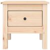 vidaXL Tavolini 2 pz 40x40x39 cm Legno Massello di Pino