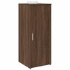 vidaXL Mobile Portaoggetti Rovere Marrone 40x45x103,5 cm in Truciolato