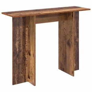 vidaXL Tavolo consolle Legno antico 100 x 30 x 75 cm