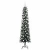 vidaXL Albero di Natale artificiale con 300 LED Verde 210 cm