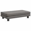vidaXL Lettino per Cani con Estensione Grigio 100x50x30 cm Similpelle