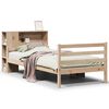 vidaXL Letto Libreria senza Materasso 90x200 cm Legno Massello Pino