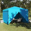 vidaXL Tenda Aggiuntiva Pop-Up Blu 300 x 300 cm Tessuto