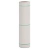 vidaXL Membrana Antierbacce Bianca 0,5x10 m in PP