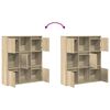 vidaXL Libreria Rovere Sonoma 89x24x101,5 cm in Legno Multistrato