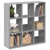 vidaXL Libreria Divisorio Grigio Sonoma 102x29x103,5 cm in Truciolato