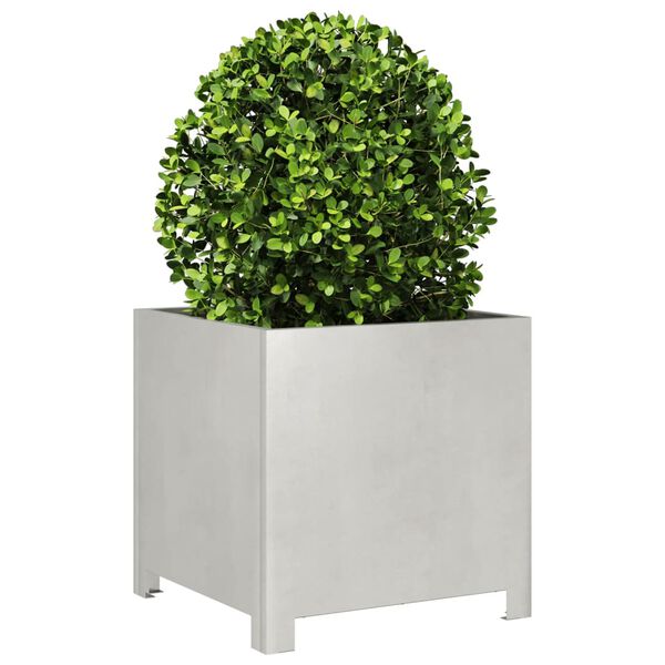 vidaXL Fioriera da Giardino 40x40x40 cm in Acciaio Inox