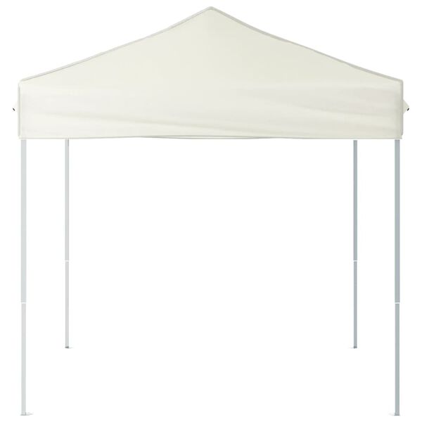 vidaXL Tenda per Feste Pieghevole Crema 2x2 m