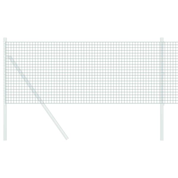vidaXL Recinzione in Rete Saldato Verde 0.8 x 25 m