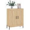 vidaXL Credenza Rovere Sonoma 69,5x34x90 cm in Legno Multistrato