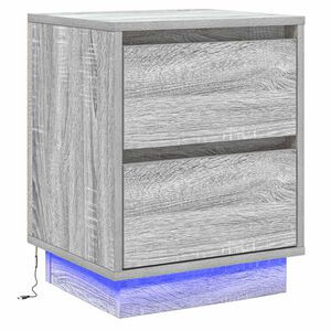 vidaXL Armadio da Notte Grigio 39 x 34,5 x 50 cm Legno ingegnerizzato