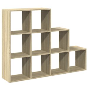 vidaXL Libreria 4 Ripiani Rovere Sonoma 137,5x29x103,5 cm Truciolato