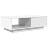 vidaXL Tavolino da salotto Bianco 95 x 55 x 31 cm Legno multistrato