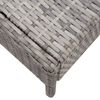 vidaXL Set Divani da Giardino 6 pz con Cuscini in Polyrattan Grigio