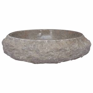 vidaXL Lavandino Grigio &Oslash;40x12 cm in Marmo