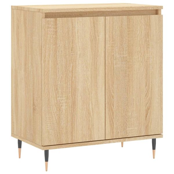 vidaXL Credenza Rovere Sonoma 60x35x70 cm in Legno Multistrato