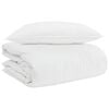 vidaXL Duvet 2-in-1 con cuscino 2 pz Bianco Piuma d'anatra