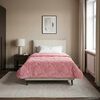vidaXL Duvet Estivo Rosa 135 x 200 cm Microfibra e Fleece Teddy