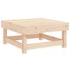 vidaXL Set Salotto da Giardino 6 pz in Legno Massello di Pino