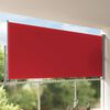 vidaXL Tenda Laterale Retrattile per Patio 160x300 cm Rossa