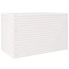 vidaXL Fioriera da Giardino Bianca 110x60x68,5 cm Legno Massello Pino