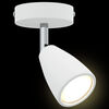 vidaXL Faretto da soffitto Bianco 8 x 8 x 14.5 cm Acciaio