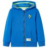 Felpa con Cappuccio e Cerniera per Bambini Blu 92