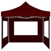 vidaXL Gazebo Professionale Pieghevole Alluminio con Pareti 2x2m Bord&ograve;