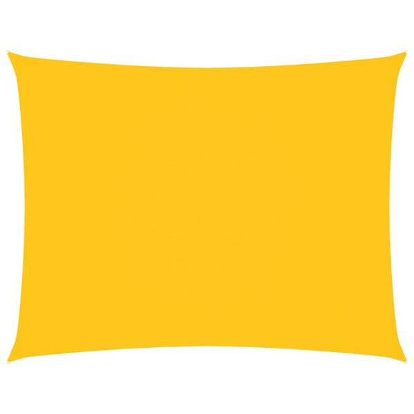 vidaXL Parasole a Vela Oxford Rettangolare 2x3 m Rosso