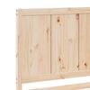 vidaXL Giroletto Extra Lungo senza Materasso 100x210 cm Legno Massello