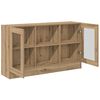 vidaXL Credenza Rovere Artigianale 120x30,5x70 cm in Truciolato