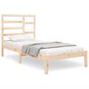 vidaXL Giroletto in Legno Massello 75x190 cm Small Single