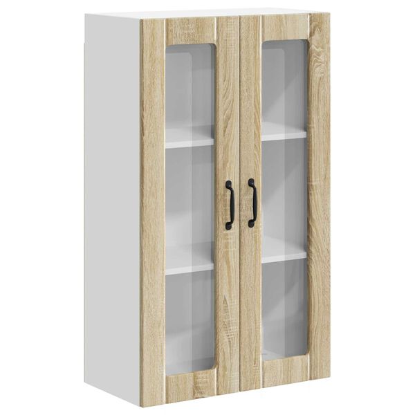 vidaXL Pensile cucina Rovere Sonoma 60 x 31 x 100 cm Legno multistrato