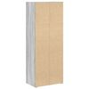 vidaXL Libreria Grigio Sonoma 40x24x102 cm in Legno Multistrato