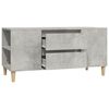 vidaXL Mobile per TV Grigio Cemento 102x44,5x50 cm Legno Multistrato