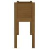 vidaXL Fioriera da Giardino ambra 70x31x70 cm in Massello di Pino