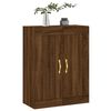 vidaXL Mobile a Parete Rovere Marrone 69,5x34x90 cm Legno Multistrato