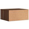 vidaXL Supporto Stampante Rovere Marrone 49x40x22,5 Legno Multistrato