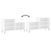 vidaXL Scarpiera Bianca 102x36x60 cm in Legno Multistrato