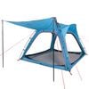 vidaXL Tenda Campeggio 4 Persone Blu Rilascio Rapido Impermeabile