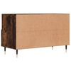 vidaXL Mobile Porta TV Rovere Fumo 80x36x50 cm in Legno Multistrato