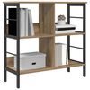 vidaXL Libreria Rovere artigianale 82 x 32 x 79 cm Legno multistrato