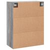 vidaXL Mobile a Parete Grigio Sonoma 69,5x34x90 cm Legno Multistrato