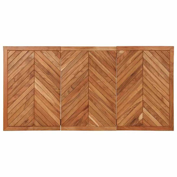 vidaXL Tavolo da Pranzo 160x80x75 cm in Legno Massello di Acacia
