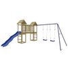 vidaXL Set da Gioco da Esterno in Legno di Pino Impregnato
